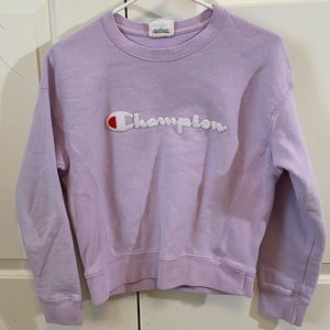 Super Cute Purple Champion Crewneck!